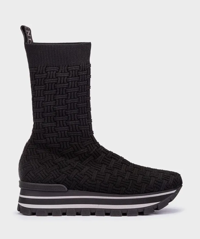 Pedro Miralles Sneakers SAKAI Sock Trenza Negro 8211 Woman