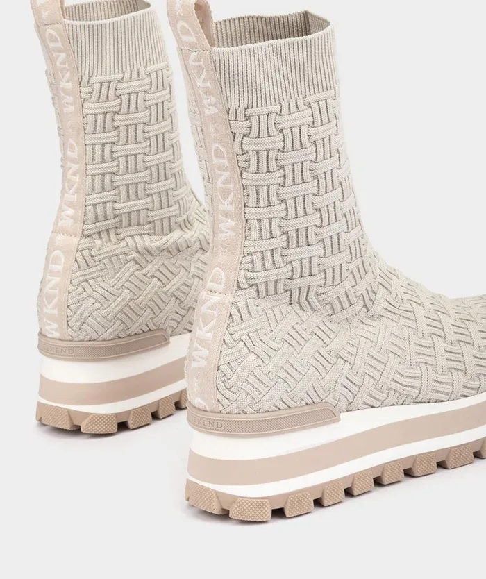 Pedro Miralles Sneakers SAKAI Sock Trenza Off 8211 Woman Pedro Miralles Sneakers SAKAI Sock Trenza Off 8211 Woman