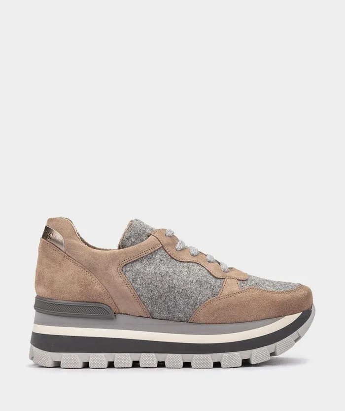 Pedro Miralles Sneakers TALBOT Flanel Perla 8211 Woman