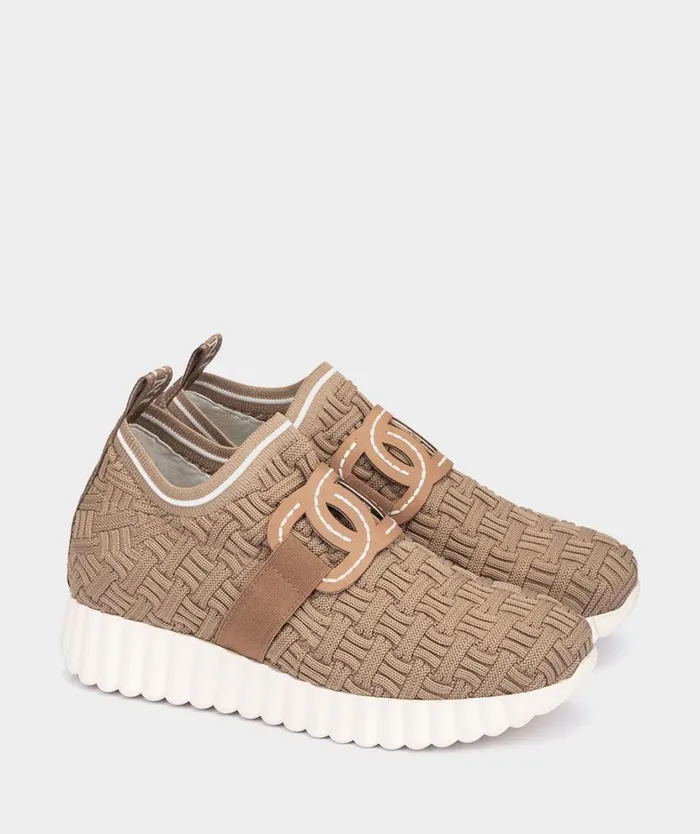 Pedro Miralles Sneakers TENERIFE Sock Camel 8211 Woman Pedro Miralles Sneakers TENERIFE Sock Camel 8211 Woman