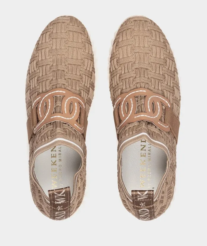 Pedro Miralles Sneakers TENERIFE Sock Camel 8211 Woman Pedro Miralles Sneakers TENERIFE Sock Camel 8211 Woman
