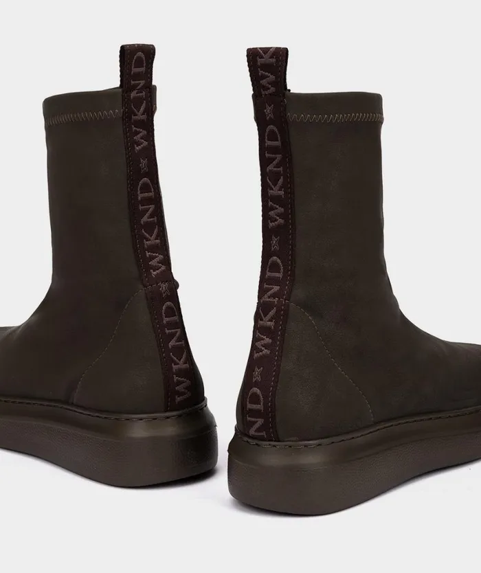 Pedro Miralles Sneakers VALONIA Nobuck Strech Oliva 8211 Woman Pedro Miralles Sneakers VALONIA Nobuck Strech Oliva 8211 Woman