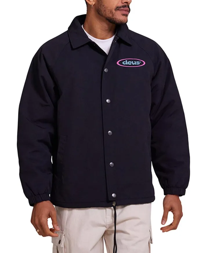 Piece Of Scrap Jacket 8211 Black Men Deus Ex Machina Jackets