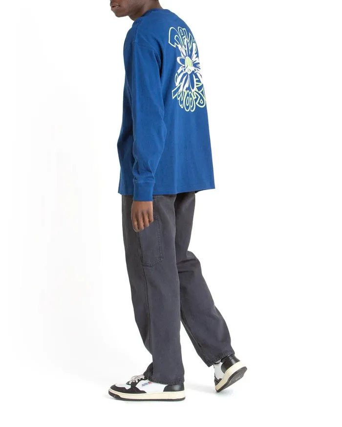 Piece Of Scrap Long Sleeve Tee 8211 Blue Men Deus Ex Machina Tees Piece Of Scrap Long Sleeve Tee 8211 Blue Men Deus Ex Machina Tees