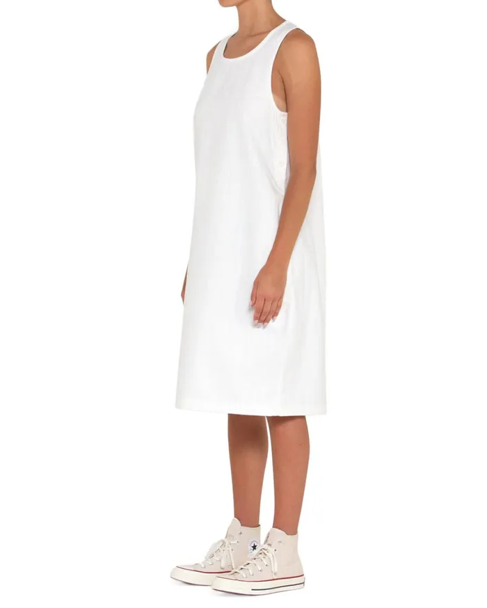 Piri Dress 8211 Vintage White Chambray Women Deus Ex Machina Dresses Piri Dress 8211 Vintage White Chambray Women Deus Ex Machina Dresses