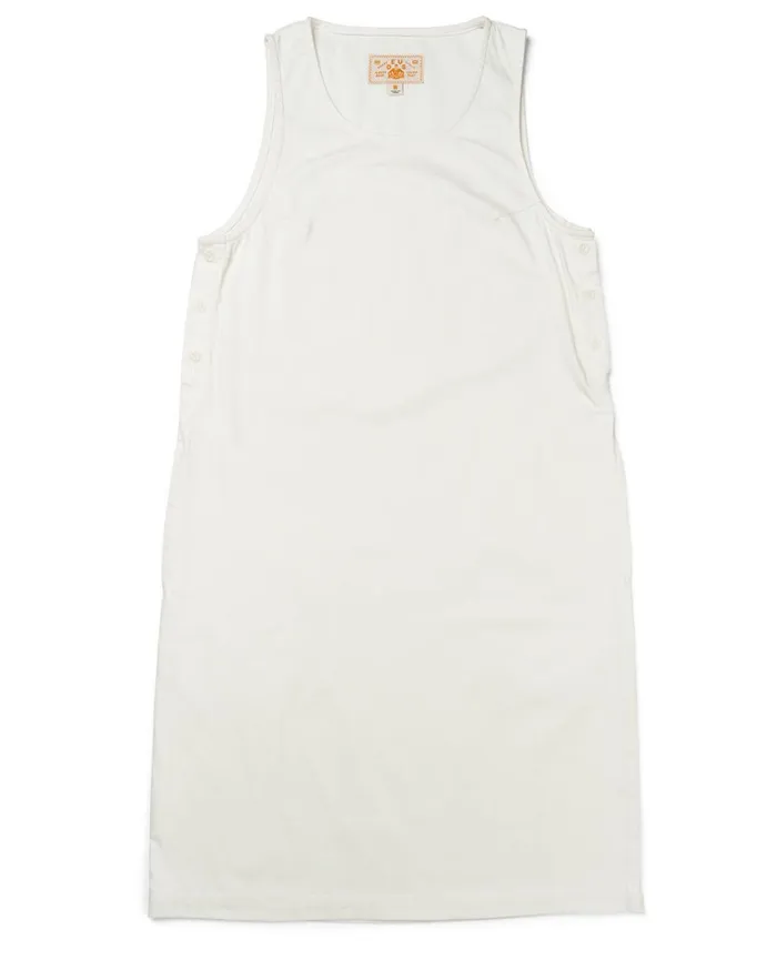 Piri Dress 8211 Vintage White Chambray Women Deus Ex Machina Dresses Piri Dress 8211 Vintage White Chambray Women Deus Ex Machina Dresses