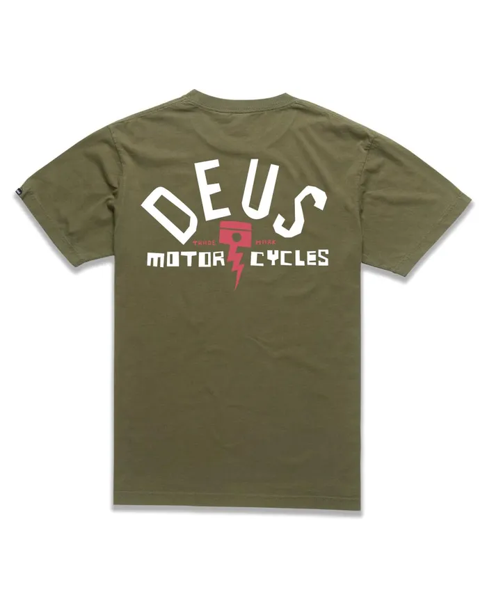 Pisstin Tee 8211 Forest Green Men Deus Ex Machina Tees Pisstin Tee 8211 Forest Green Men Deus Ex Machina Tees