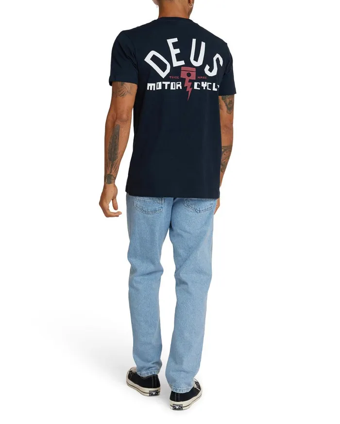 Pisstin Tee 8211 Navy MenWomen Deus Ex Machina Tees Pisstin Tee 8211 Navy MenWomen Deus Ex Machina Tees