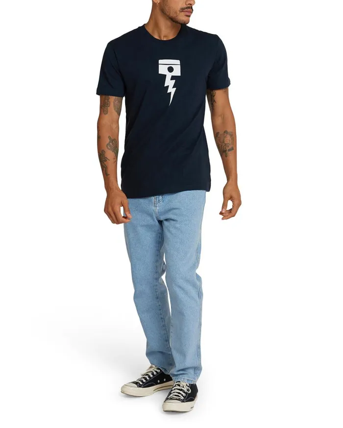 Pisstin Tee 8211 Navy MenWomen Deus Ex Machina Tees Pisstin Tee 8211 Navy MenWomen Deus Ex Machina Tees