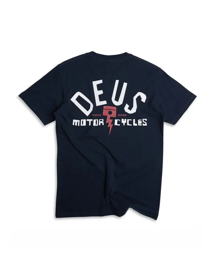 Pisstin Tee 8211 Navy MenWomen Deus Ex Machina Tees Pisstin Tee 8211 Navy MenWomen Deus Ex Machina Tees
