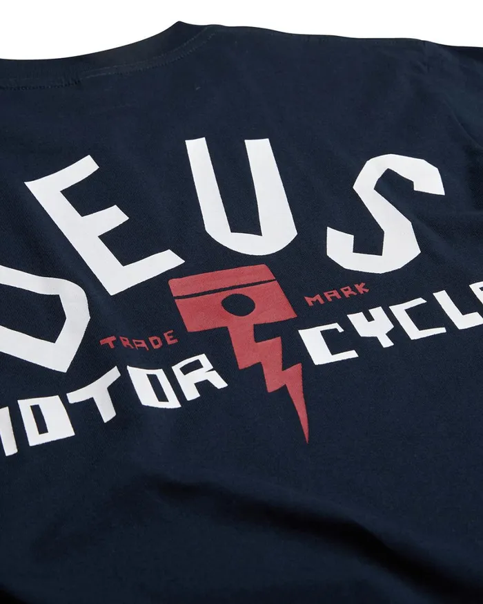 Pisstin Tee 8211 Navy MenWomen Deus Ex Machina Tees Pisstin Tee 8211 Navy MenWomen Deus Ex Machina Tees