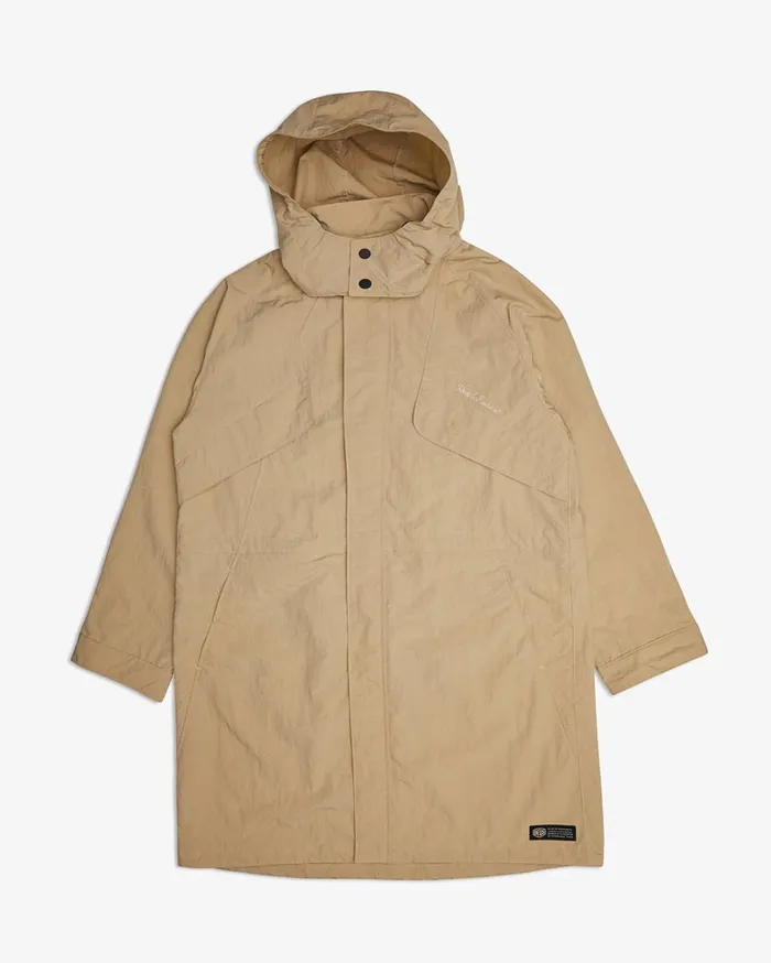 Polaris Nylon Coat 8211 Sand Beige Men Deus Ex Machina Jackets