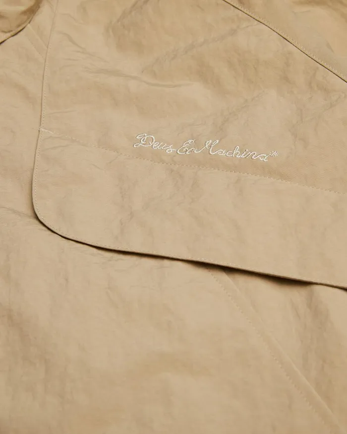 Polaris Nylon Coat 8211 Sand Beige Men Deus Ex Machina Jackets Polaris Nylon Coat 8211 Sand Beige Men Deus Ex Machina Jackets
