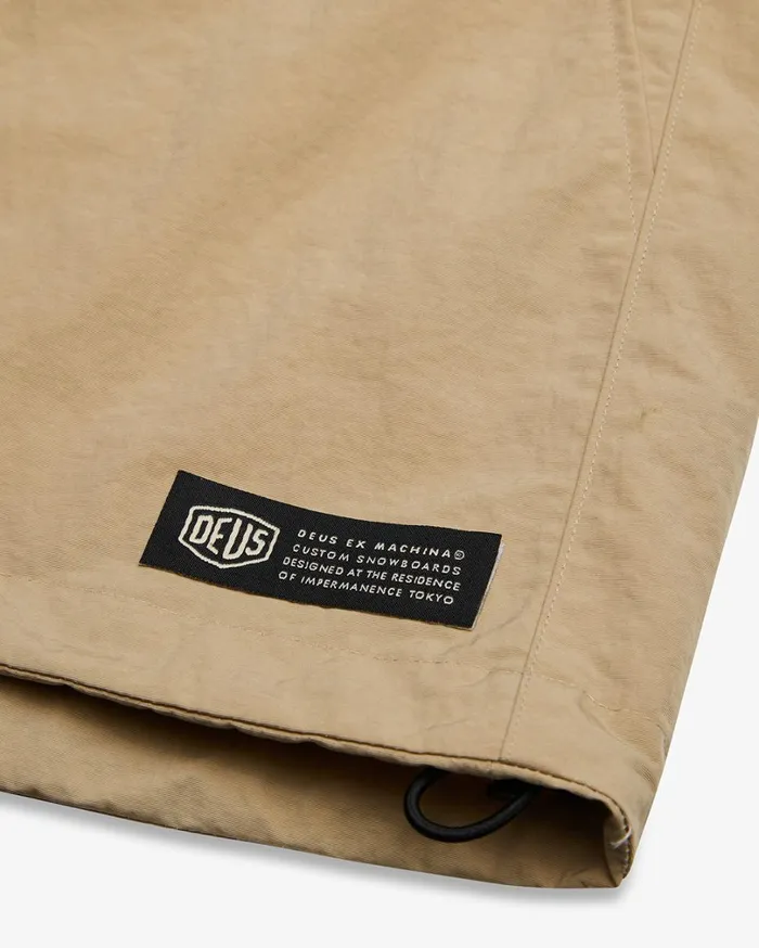 Polaris Nylon Coat 8211 Sand Beige Men Deus Ex Machina Jackets Polaris Nylon Coat 8211 Sand Beige Men Deus Ex Machina Jackets