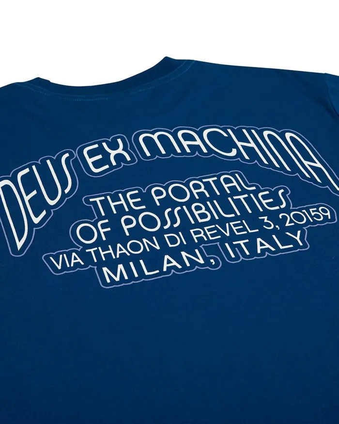 Pots Tee 8211 Blue Opal Men Deus Ex Machina Tees Pots Tee 8211 Blue Opal Men Deus Ex Machina Tees