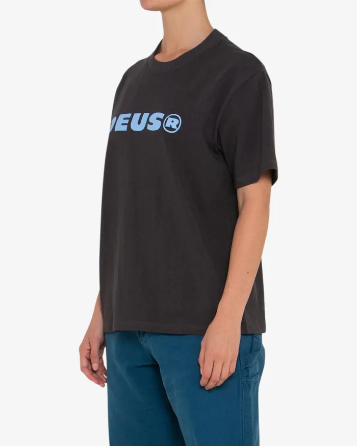Power Tee 8211 Anthracite Women Deus Ex Machina Tees Power Tee 8211 Anthracite Women Deus Ex Machina Tees