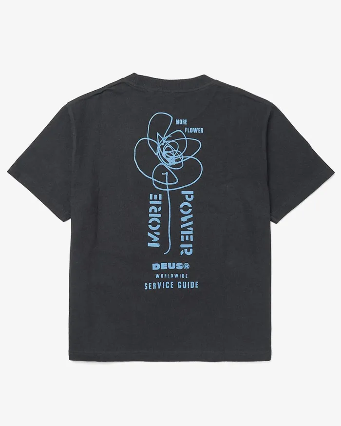 Power Tee 8211 Anthracite Women Deus Ex Machina Tees Power Tee 8211 Anthracite Women Deus Ex Machina Tees