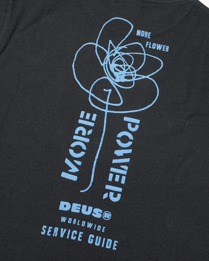 Power Tee 8211 Anthracite Women Deus Ex Machina Tees Power Tee 8211 Anthracite Women Deus Ex Machina Tees