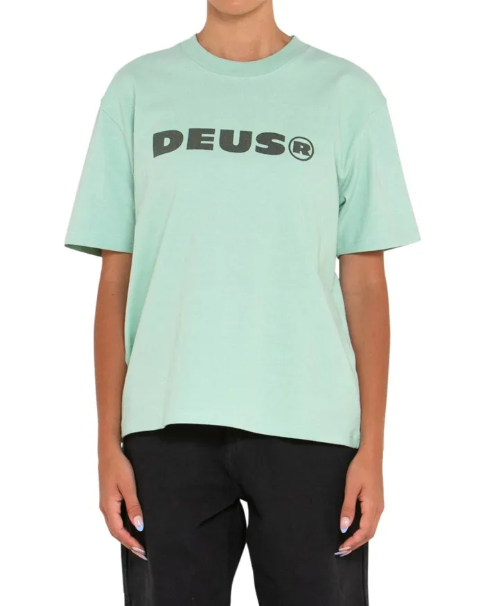 Power Tee 8211 Granite Green Women Deus Ex Machina Tees