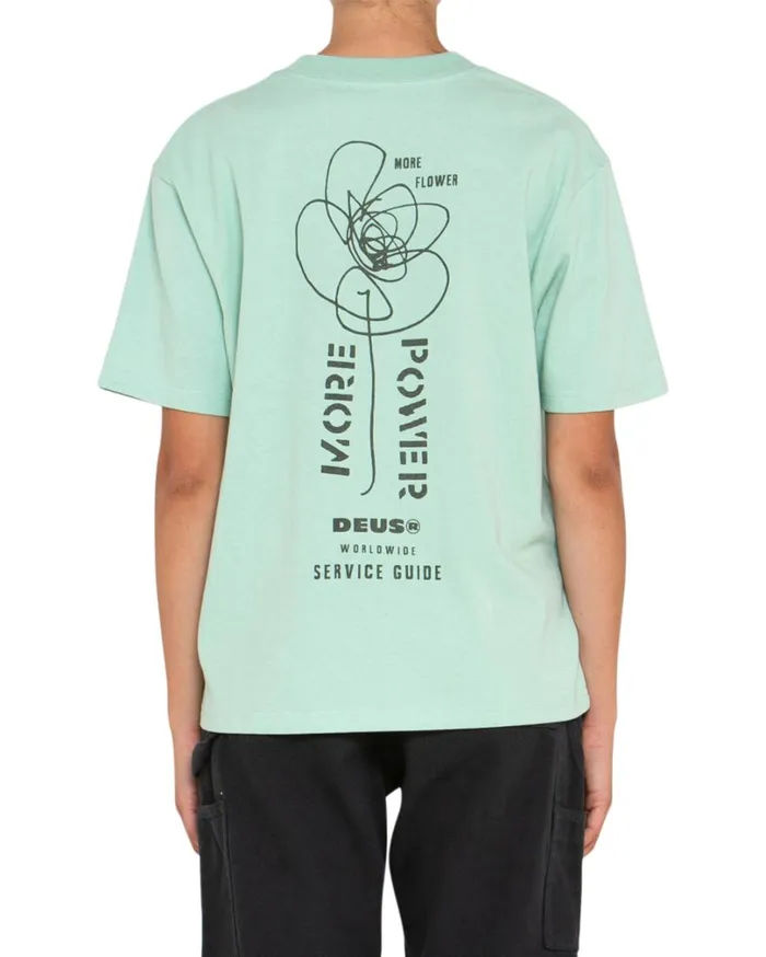Power Tee 8211 Granite Green Women Deus Ex Machina Tees Power Tee 8211 Granite Green Women Deus Ex Machina Tees