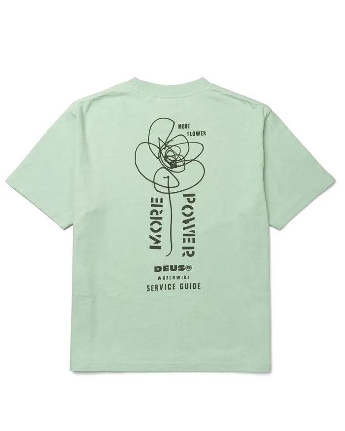 Power Tee 8211 Granite Green Women Deus Ex Machina Tees Power Tee 8211 Granite Green Women Deus Ex Machina Tees