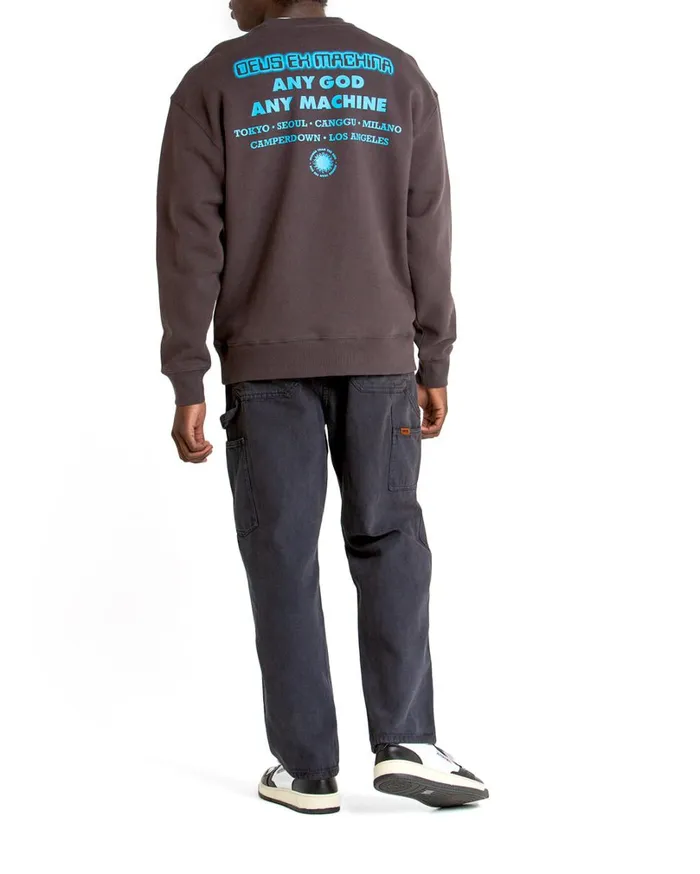 Praise You Crew 8211 Anthracite Men Deus Ex Machina Hoodies and Sweaters Praise You Crew 8211 Anthracite Men Deus Ex Machina Hoodies and Sweaters