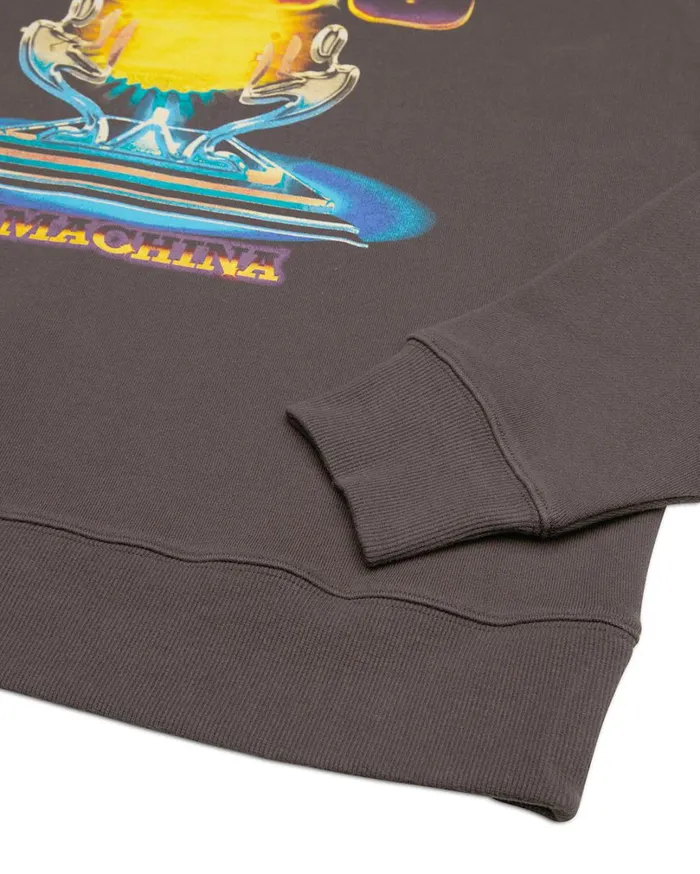 Praise You Crew 8211 Anthracite Men Deus Ex Machina Hoodies and Sweaters Praise You Crew 8211 Anthracite Men Deus Ex Machina Hoodies and Sweaters