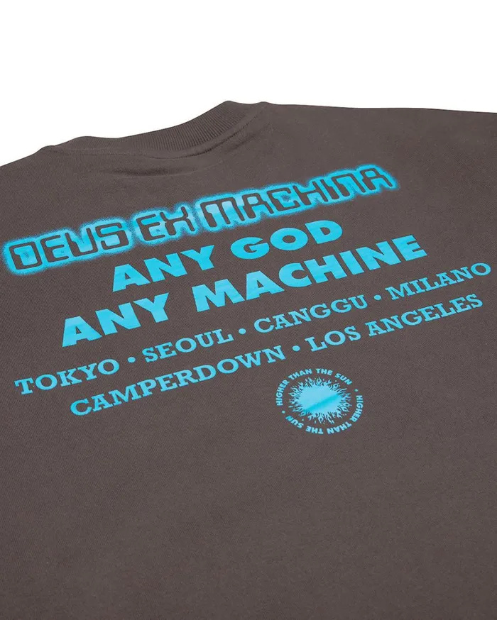 Praise You Crew 8211 Anthracite Men Deus Ex Machina Hoodies and Sweaters Praise You Crew 8211 Anthracite Men Deus Ex Machina Hoodies and Sweaters