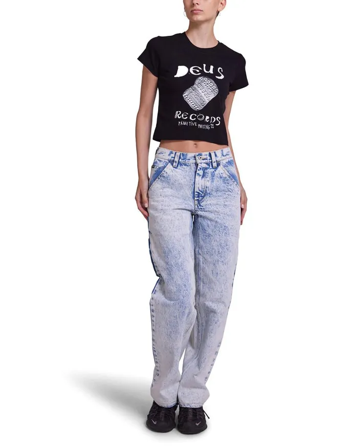 Primal Baby Tee 8211 Caviar Women Deus Ex Machina Tees Primal Baby Tee 8211 Caviar Women Deus Ex Machina Tees