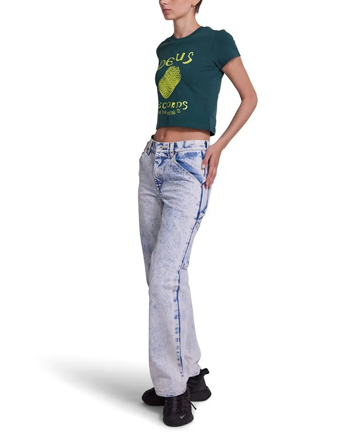 Primal Baby Tee 8211 Work Green Women Deus Ex Machina Tees Primal Baby Tee 8211 Work Green Women Deus Ex Machina Tees