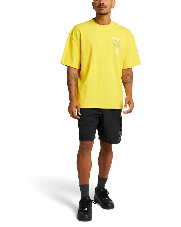 Primitive Learning Tee 8211 Cyber Yellow Men Deus Ex Machina Tees