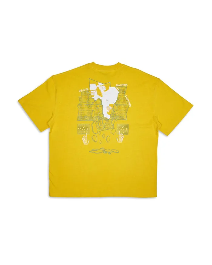Primitive Learning Tee 8211 Cyber Yellow Men Deus Ex Machina Tees Primitive Learning Tee 8211 Cyber Yellow Men Deus Ex Machina Tees