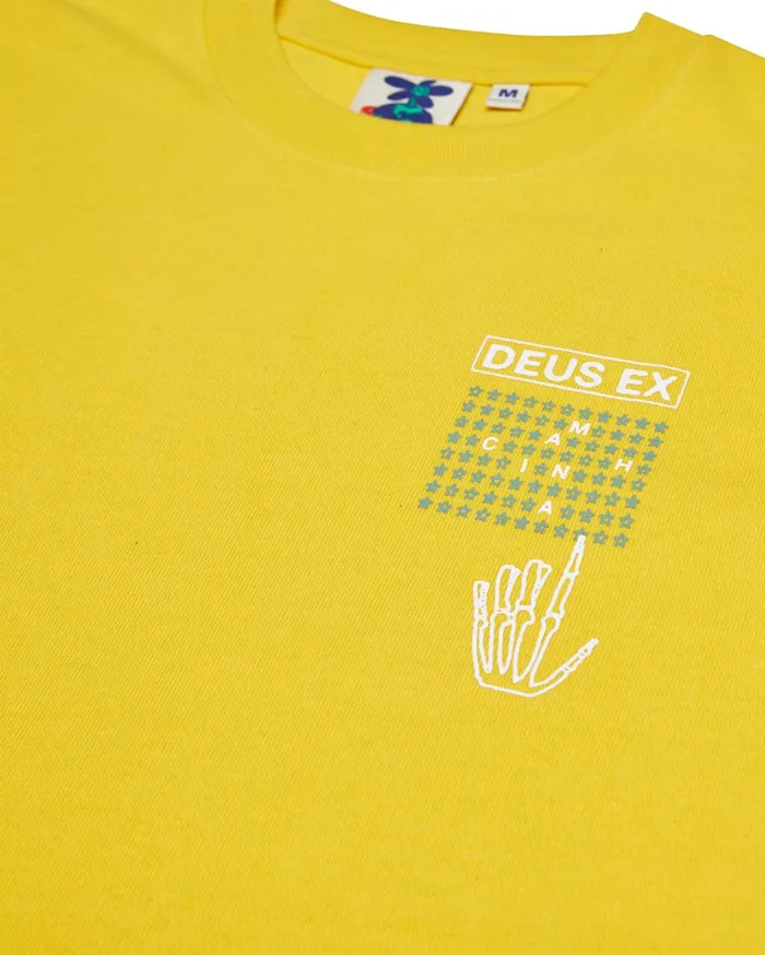 Primitive Learning Tee 8211 Cyber Yellow Men Deus Ex Machina Tees Primitive Learning Tee 8211 Cyber Yellow Men Deus Ex Machina Tees