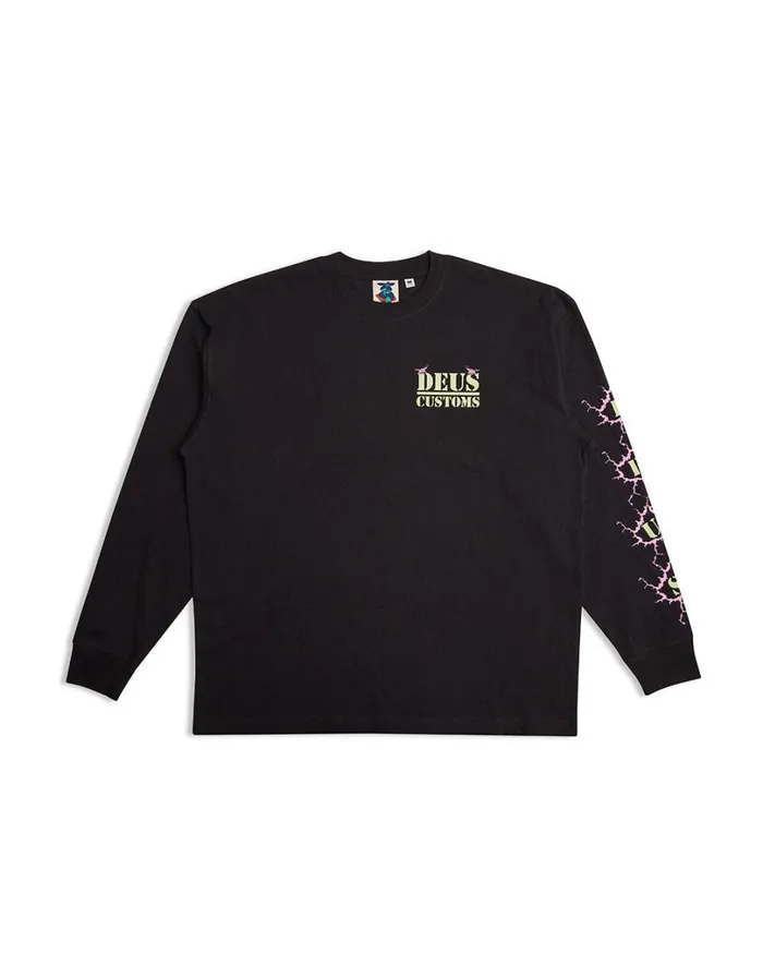 Pub Nuisance Long Sleeve Tee 8211 Anthracite Men Deus Ex Machina Tees Pub Nuisance Long Sleeve Tee 8211 Anthracite Men Deus Ex Machina Tees