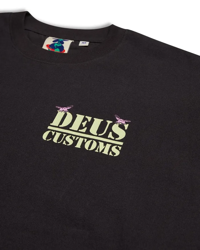 Pub Nuisance Long Sleeve Tee 8211 Anthracite Men Deus Ex Machina Tees Pub Nuisance Long Sleeve Tee 8211 Anthracite Men Deus Ex Machina Tees