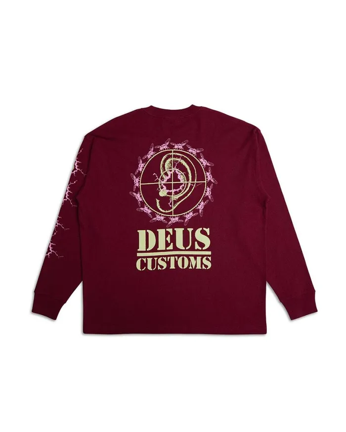 Pub Nuisance Long Sleeve Tee 8211 Rhodo Men Deus Ex Machina Tees Pub Nuisance Long Sleeve Tee 8211 Rhodo Men Deus Ex Machina Tees