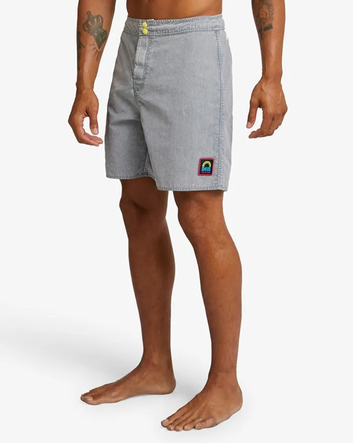 Pulse Acid Boardshort 8211 Light Grey Men Deus Ex Machina Boardshorts