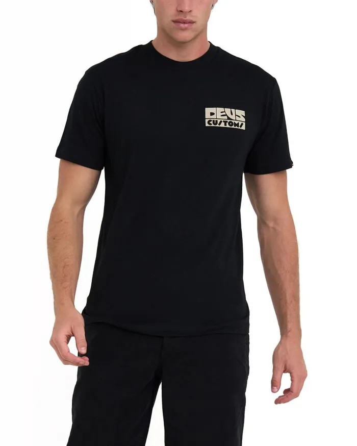 Pushstart Tee 8211 Black Men Deus Ex Machina Tees