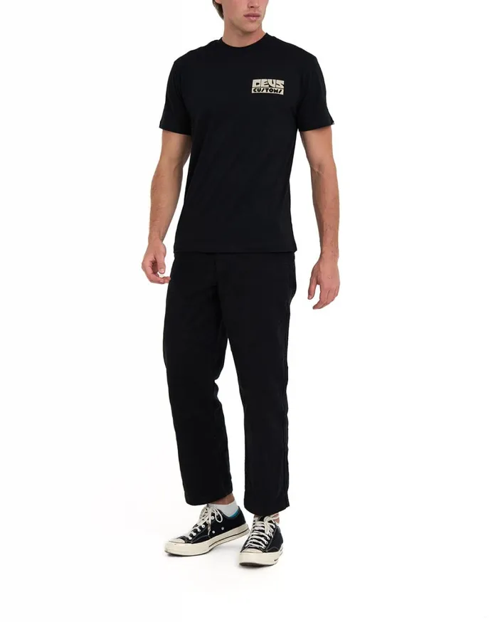 Pushstart Tee 8211 Black Men Deus Ex Machina Tees Pushstart Tee 8211 Black Men Deus Ex Machina Tees