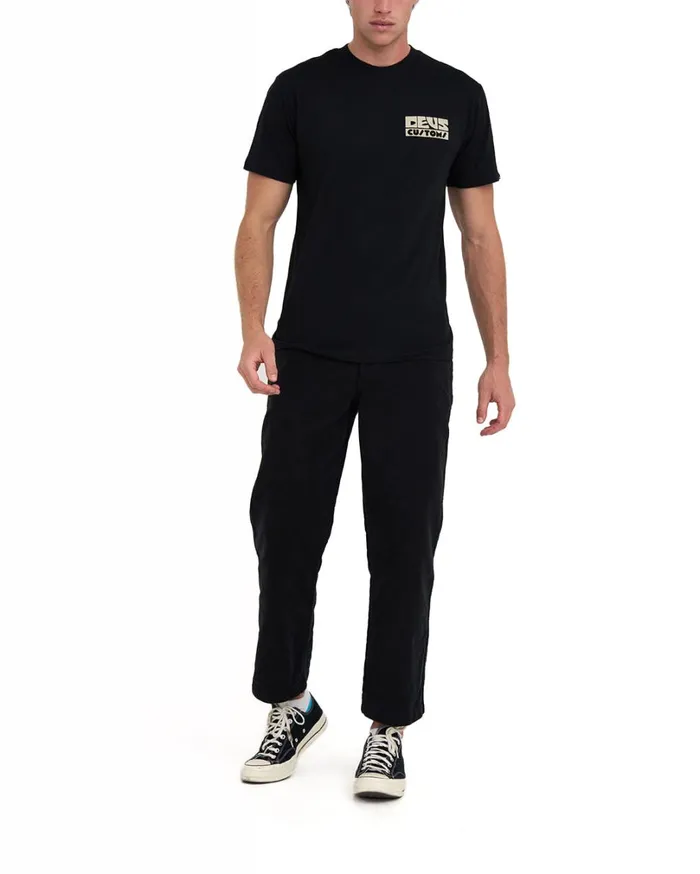 Pushstart Tee 8211 Black Men Deus Ex Machina Tees Pushstart Tee 8211 Black Men Deus Ex Machina Tees
