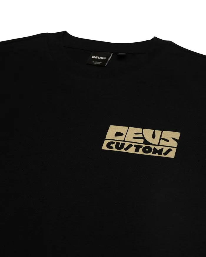 Pushstart Tee 8211 Black Men Deus Ex Machina Tees Pushstart Tee 8211 Black Men Deus Ex Machina Tees