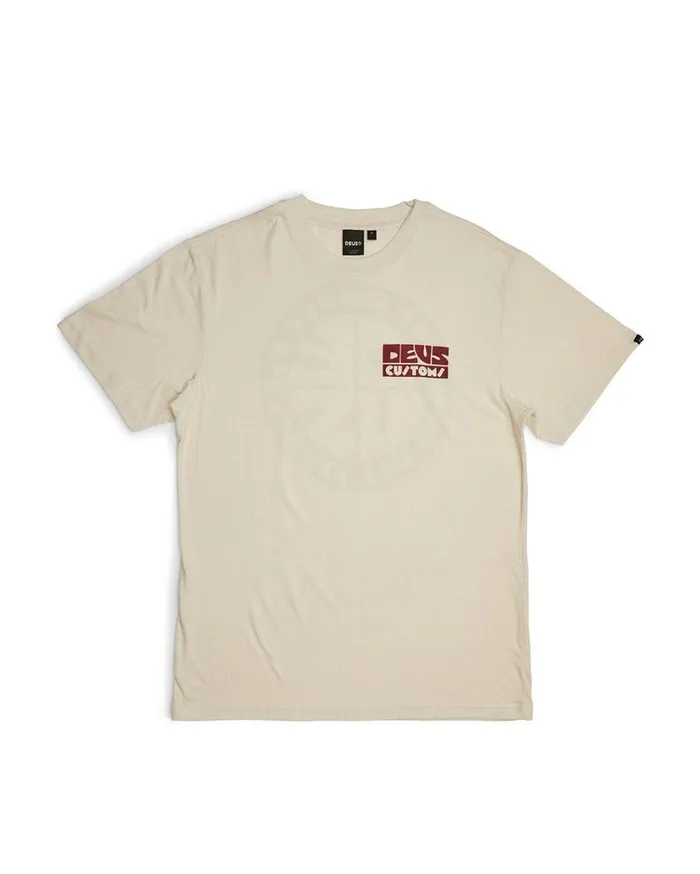 Pushstart Tee 8211 Vintage White Men Deus Ex Machina Tees Pushstart Tee 8211 Vintage White Men Deus Ex Machina Tees