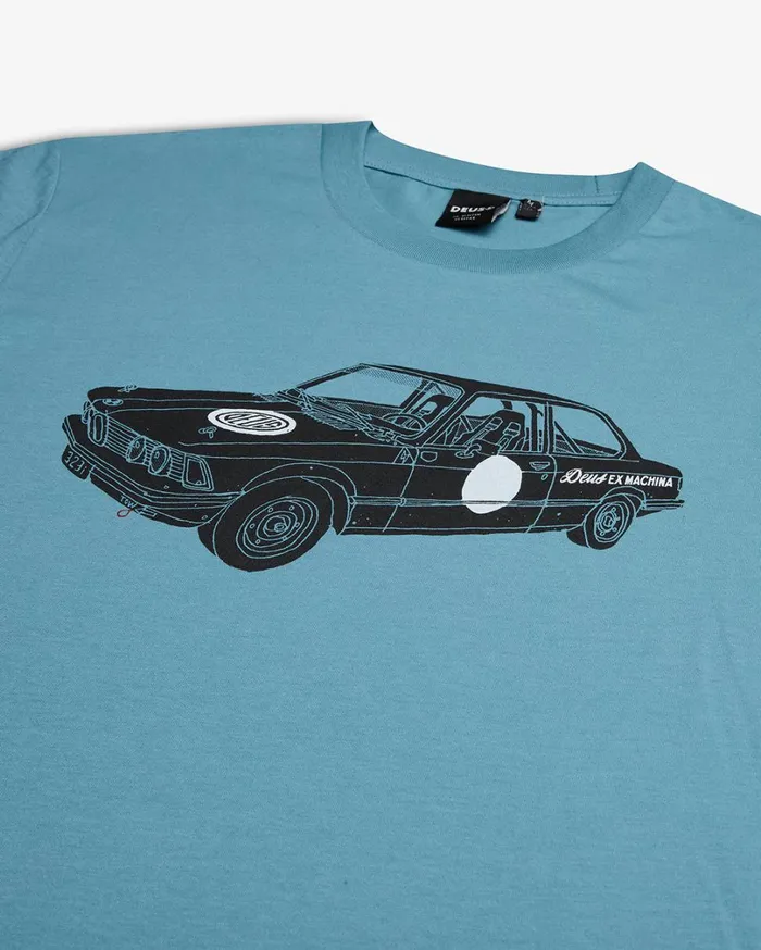 Rallyeye Tee 8211 Smoke Blue Men Deus Ex Machina Tees Rallyeye Tee 8211 Smoke Blue Men Deus Ex Machina Tees