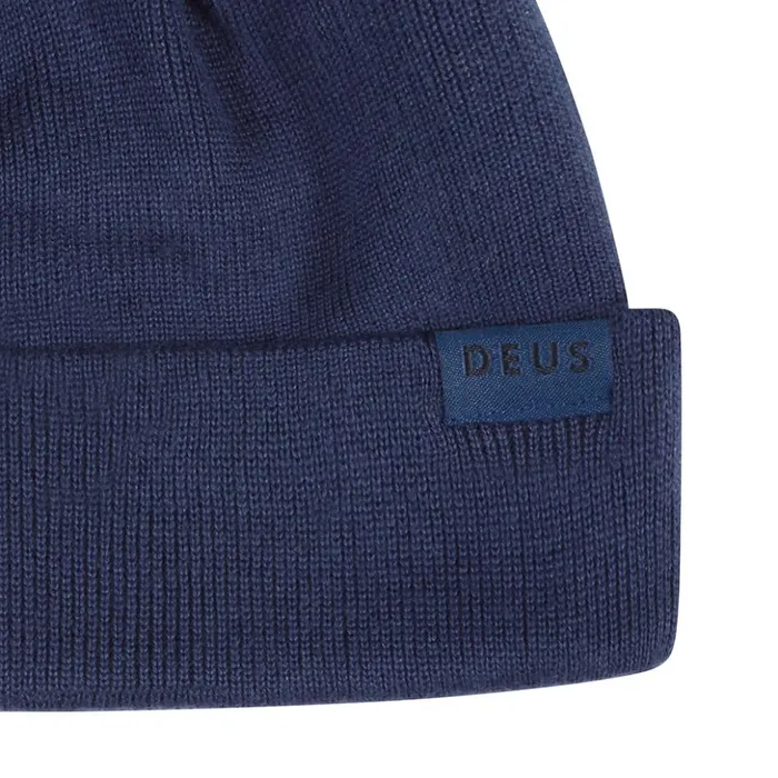 Records Beanie 8211 Navy MenWomen Deus Ex Machina Classics Records Beanie 8211 Navy MenWomen Deus Ex Machina Classics