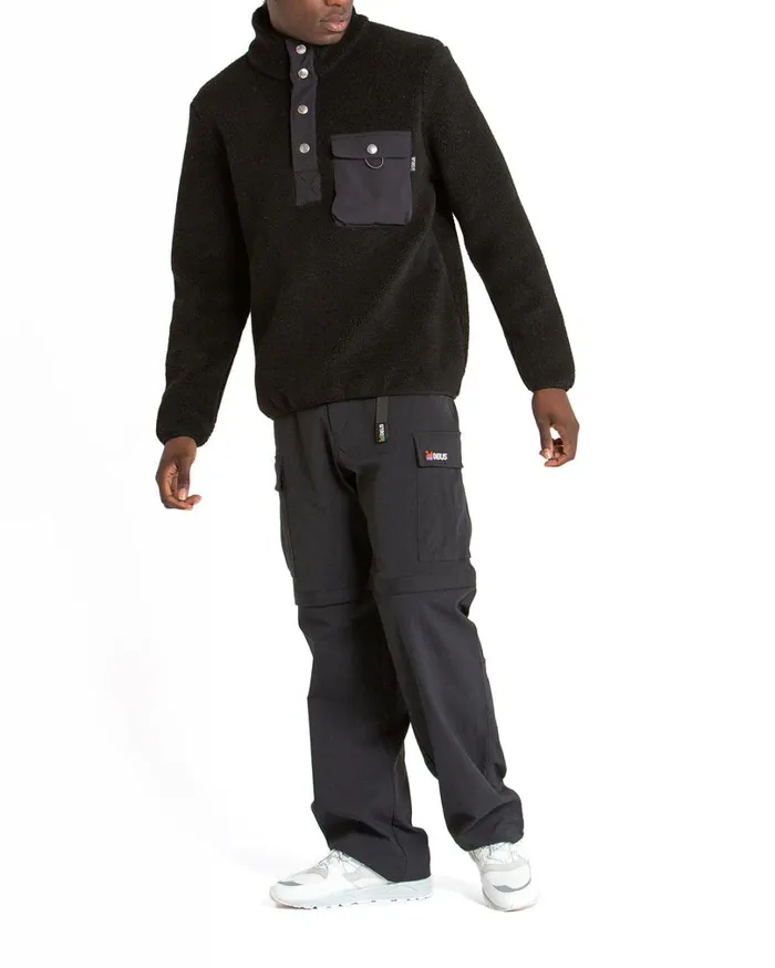Reimis Pullover Fleece 8211 Black Men Deus Ex Machina Hoodies and Sweaters Reimis Pullover Fleece 8211 Black Men Deus Ex Machina Hoodies and Sweaters