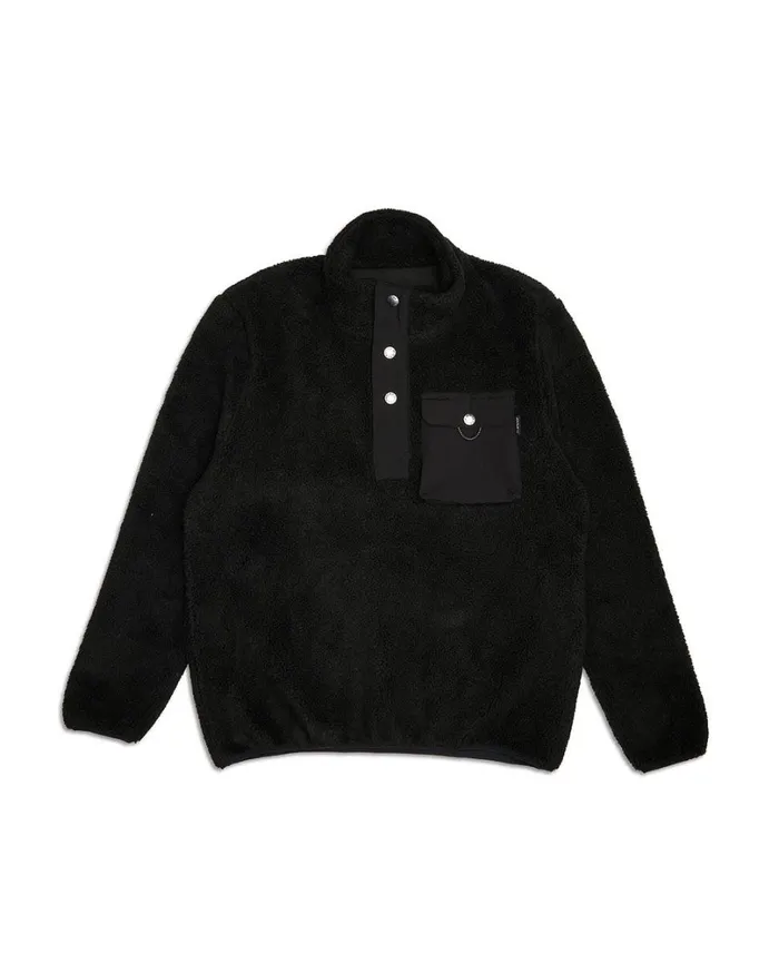 Reimis Pullover Fleece 8211 Black Men Deus Ex Machina Hoodies and Sweaters Reimis Pullover Fleece 8211 Black Men Deus Ex Machina Hoodies and Sweaters