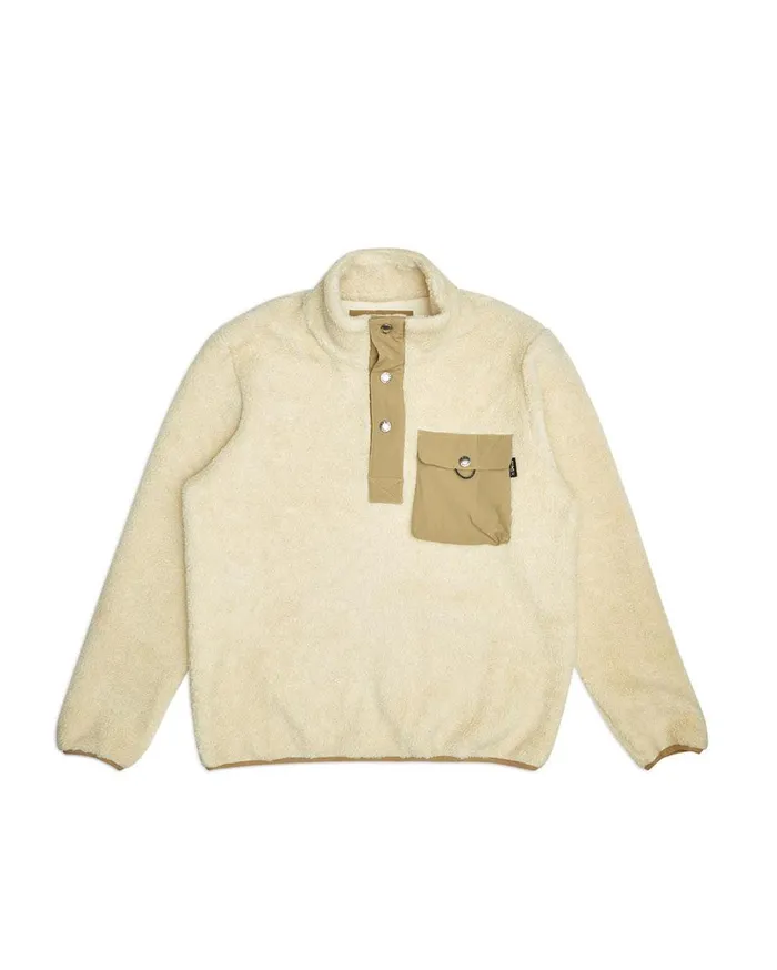 Reimis Pullover Fleece 8211 Bone White Men Deus Ex Machina Hoodies and Sweaters Reimis Pullover Fleece 8211 Bone White Men Deus Ex Machina Hoodies and Sweaters