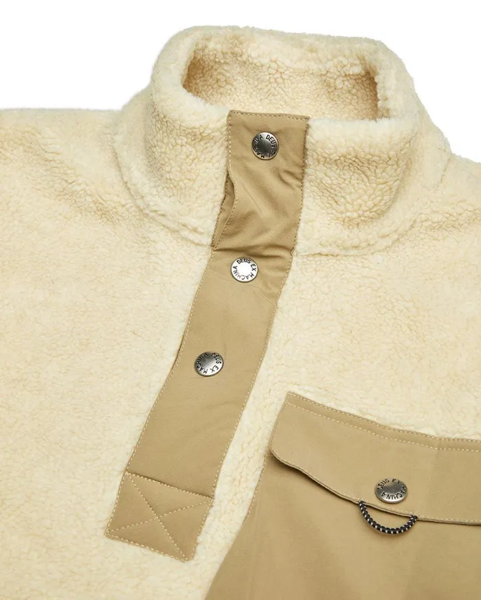 Reimis Pullover Fleece 8211 Bone White Men Deus Ex Machina Hoodies and Sweaters Reimis Pullover Fleece 8211 Bone White Men Deus Ex Machina Hoodies and Sweaters