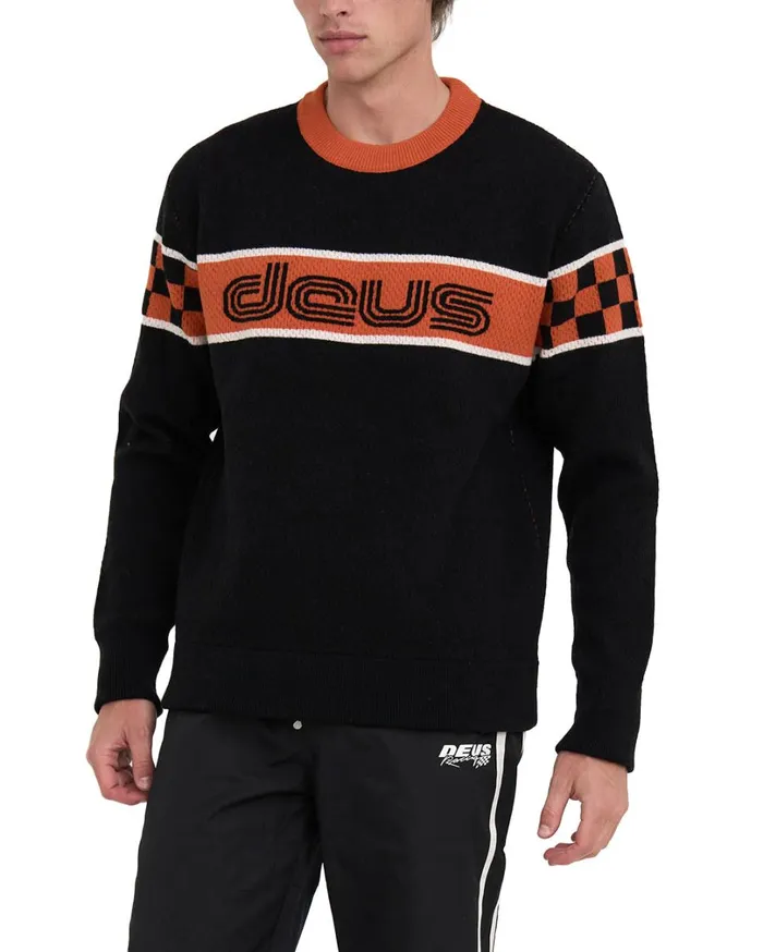 Remy Sweater 8211 Black Men Deus Ex Machina Knitwear