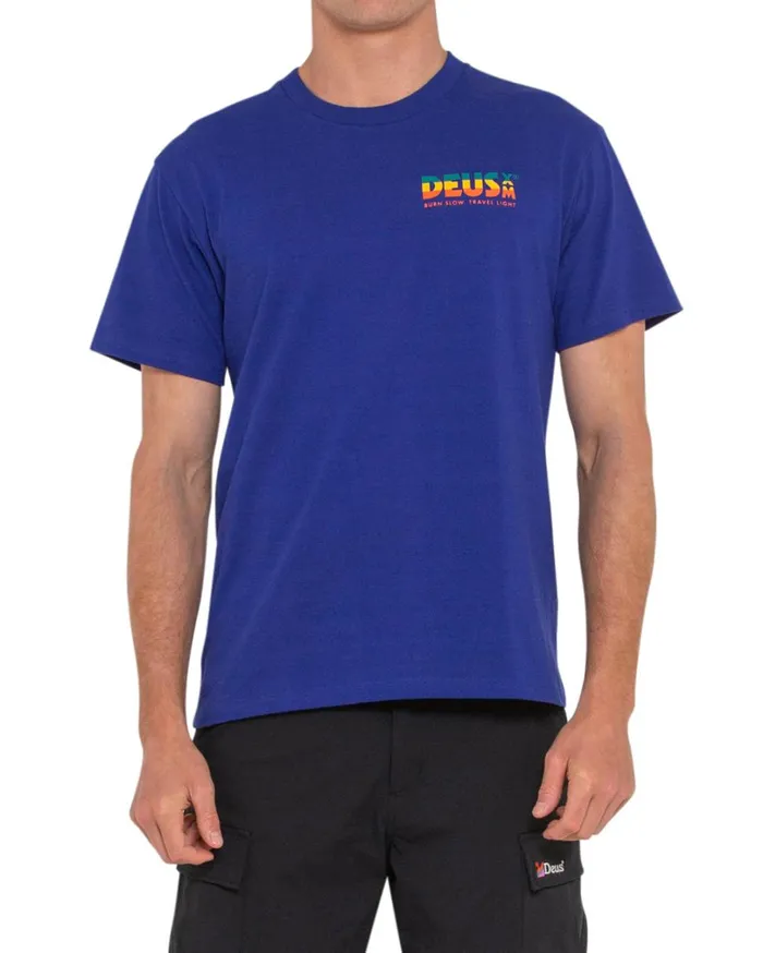 Reservoir Tee 8211 Spectrum Blue Men Deus Ex Machina Tees